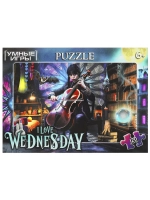 Пазл для детей 5 6 7 лет Wednesday Уэнсдей 120 элементов