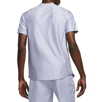 Мужское поло теннисное Nike Court Dri-Fit Advantage Polo - indigo haze/indigo haze/white