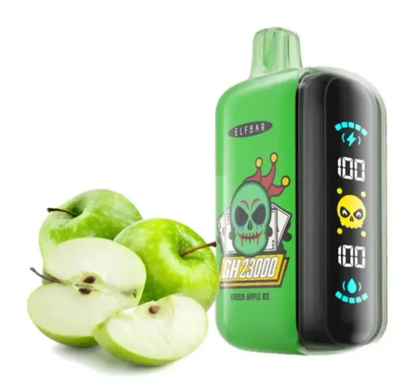 Elf Bar GH23000 - Green Apple lce (5% nic)