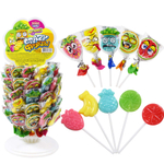 Карамель на палочке "Лизунец Crazy Фрукты" 15гр*60шт*6 стендов