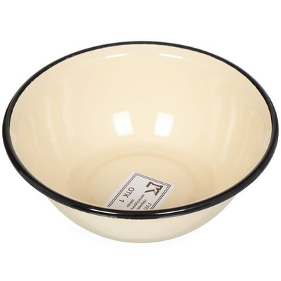 Миска эмал сталь, кругл, 18 см, 0.8 л, Керчь, 40304-062