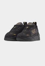 EA7 Emporio Armani ACE RUNNER NEW UNISEX - кроссовки на шнуровке - Чёрный