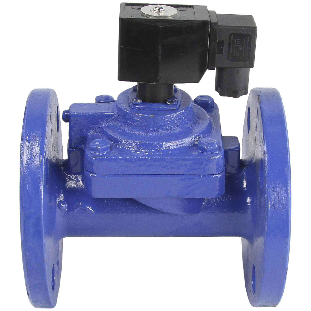 Two way normally closed indirect acting electric solenoid valve Elephant VSF-602E-PU-NC EPDM 110/220V, body material - cast iron, seal - EPDM