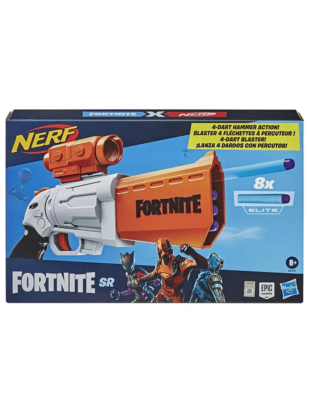 Бластер Нерф Фортнайт Fortnite SR E9391 Детское оружие