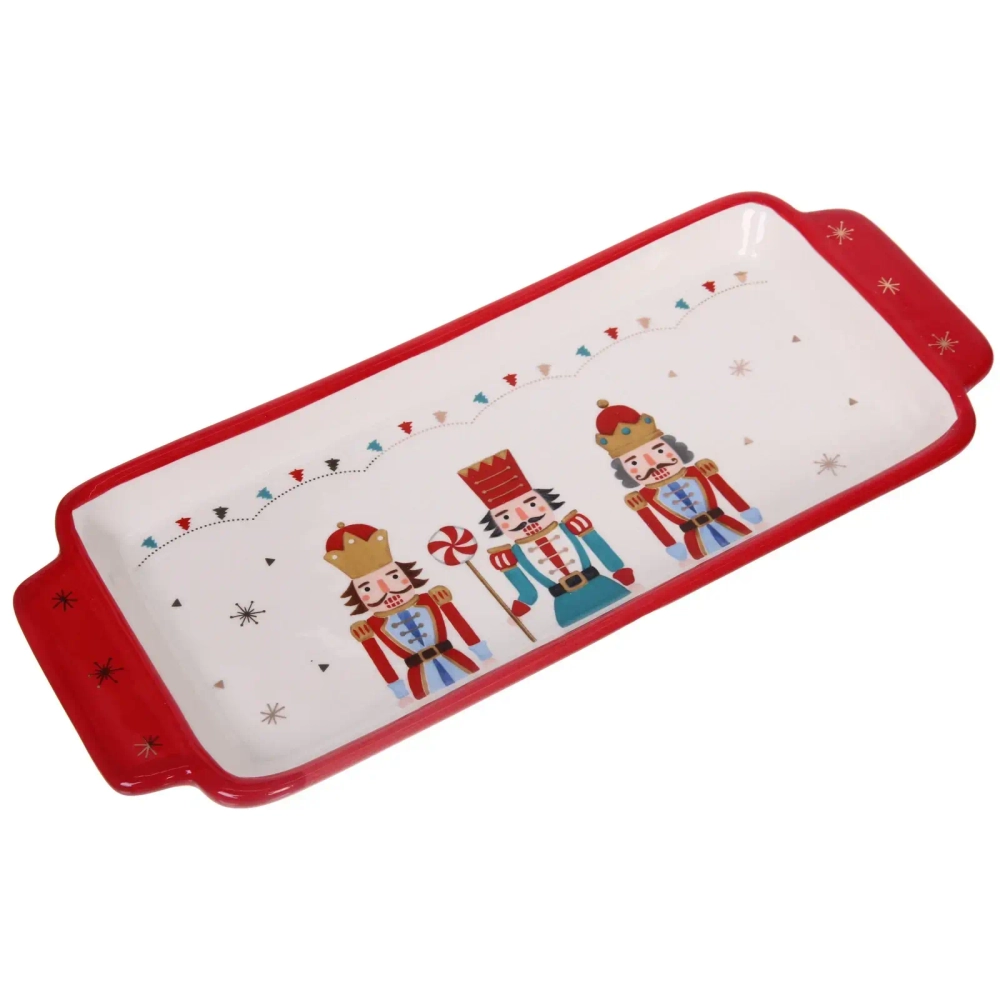 Блюдо керамическое «Сказочный марш» 38,7*15,5*3см