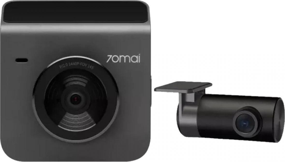 Видеорегистратор c камерой заднего вида 70mai Dash Cam A400+Rear Cam Set A400-1 Grey Midrive A400-1