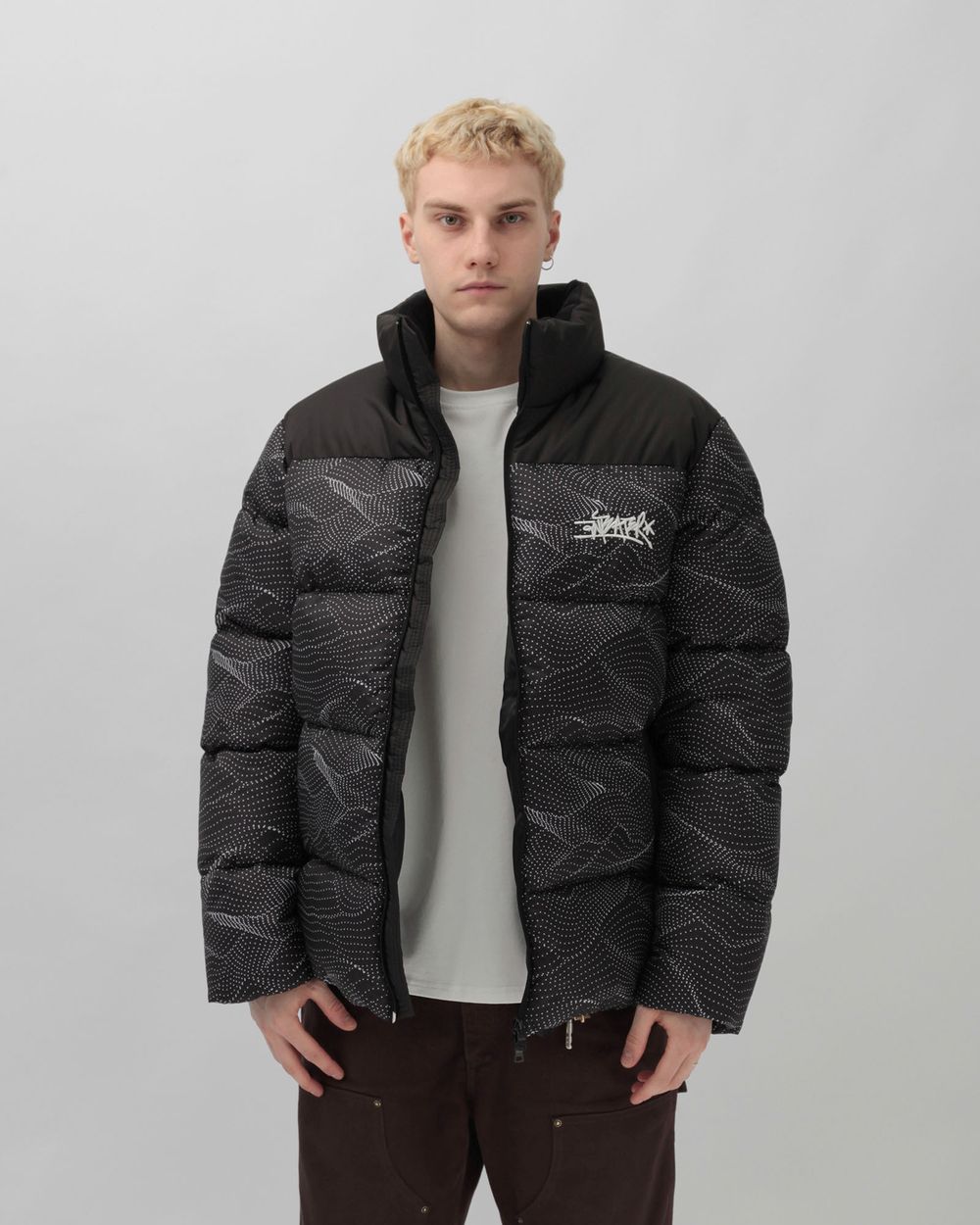 Пуховик Anteater Downjacket Waves Black