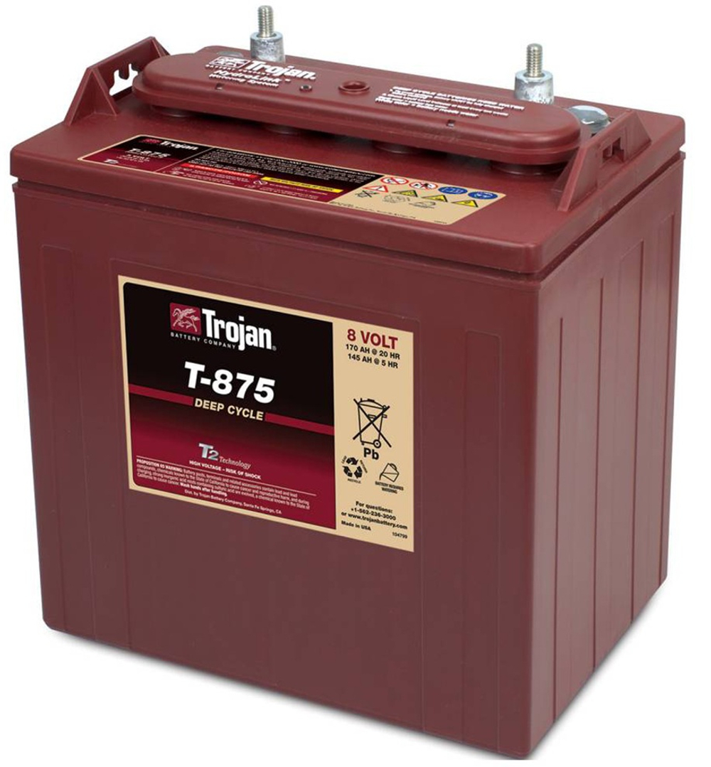Тяговая аккумуляторная батарея Trojan T875