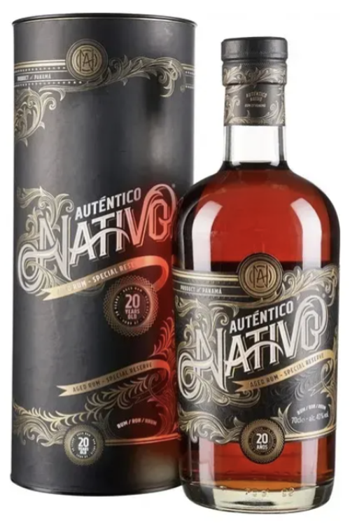Ром Autentico Nativo 20 Years Old, 0.7 л