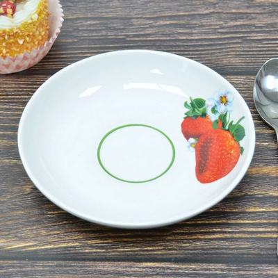 Блюдце 150мм форма 651 Клубника