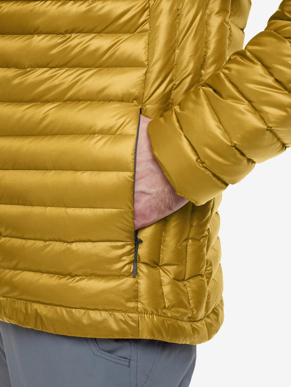 Куртка мужская пуховая BASK CHAMONIX LIGHT MJ V2 золотая