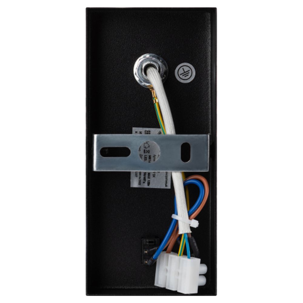 Светильник настенный ЭРА WL19 BK GU10 MR16 IP20 черный