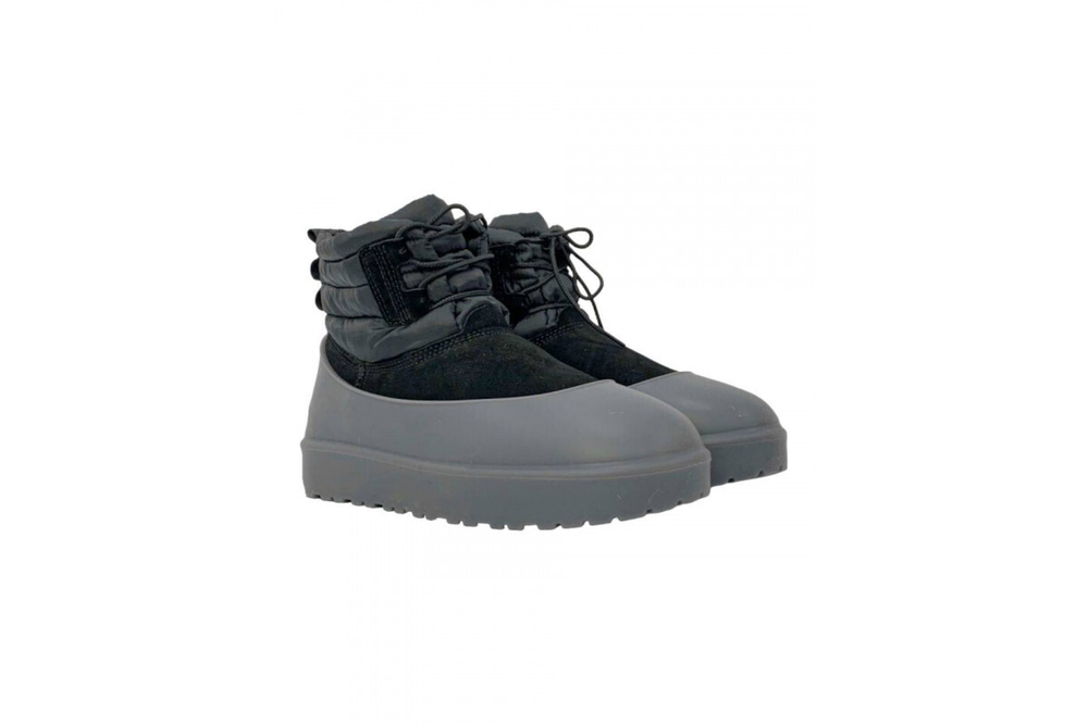 UGG Mens Classic Mini Lace-Up Weather - Black