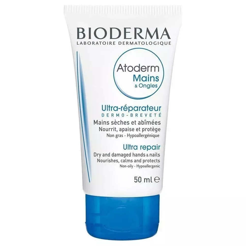 BIODERMA ATODERM Mains & Ongles Крем для рук 50мл.