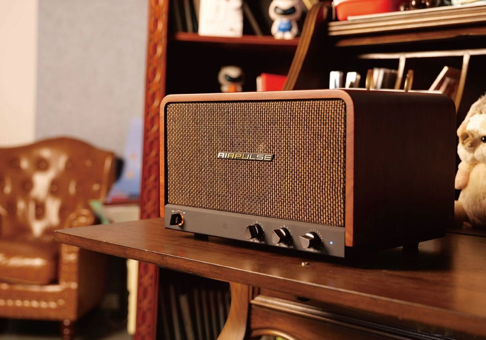 Акустическая система EDIFIER AIRPULSE P100X walnut