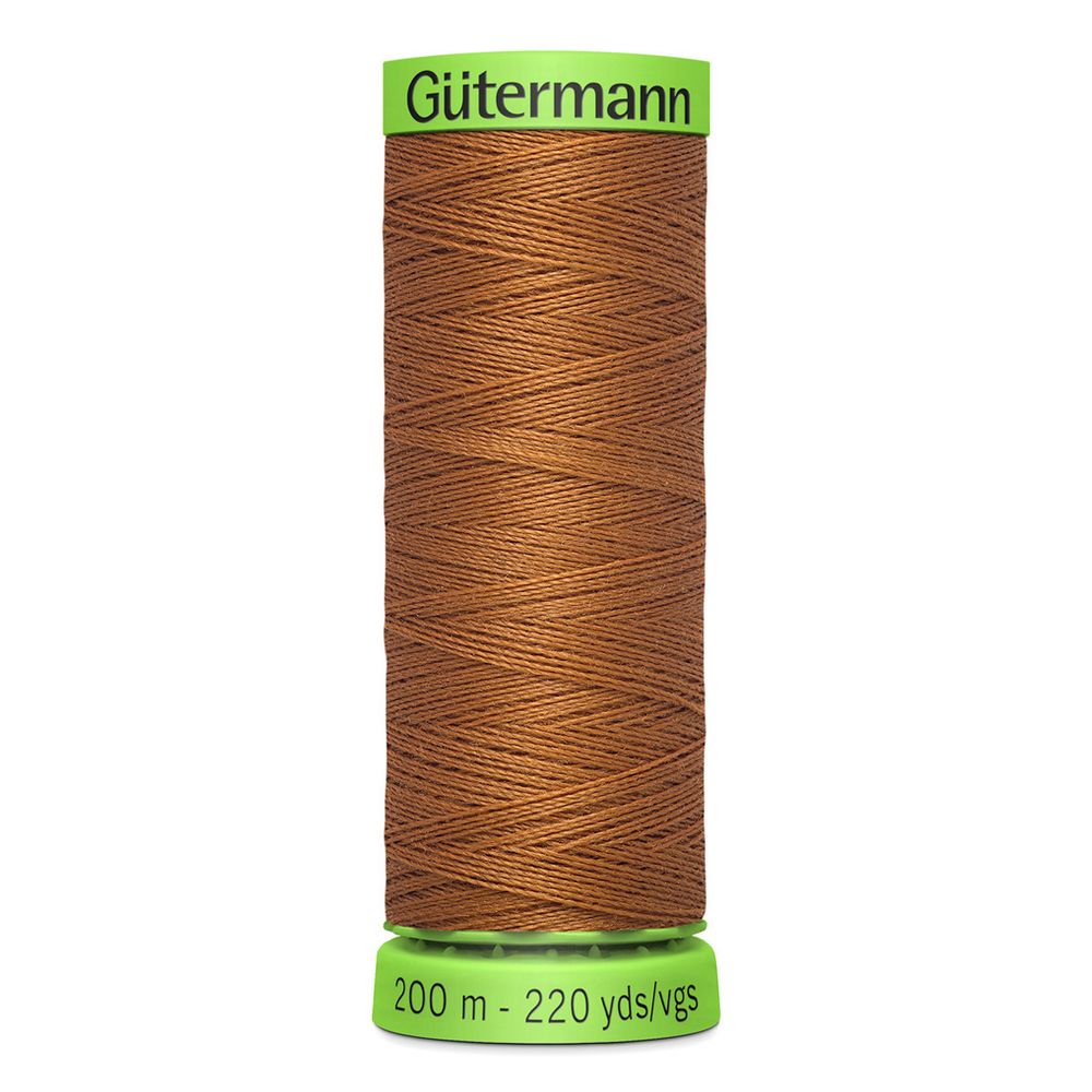 Нитки для тонких тканей Gutermann Extra Fine 150 (200 метров), 5 кат. | 448 шоколадная охра