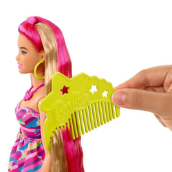Barbie Totally Hair - Кукла с длинными волосами + модные аксессуары HCM89