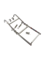 Трап складной 3 ступени, нержавеющая сталь (3030)