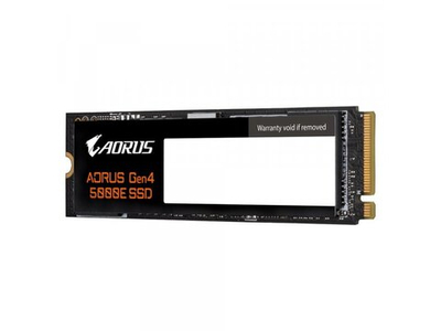SSD накопитель Gigabyte Aorus Gen4 5000E 500ГБ, M.2 2280, PCIe 4.0 x4, NVMe [AG450E500G-G]