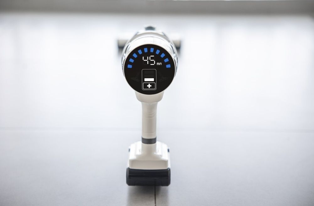 Пылесос беспроводной вертикальный аккумуляторный Greenworks 24В GD24SVK4D, Арт.4701107UB с АКБ 4 А*ч и ЗУ