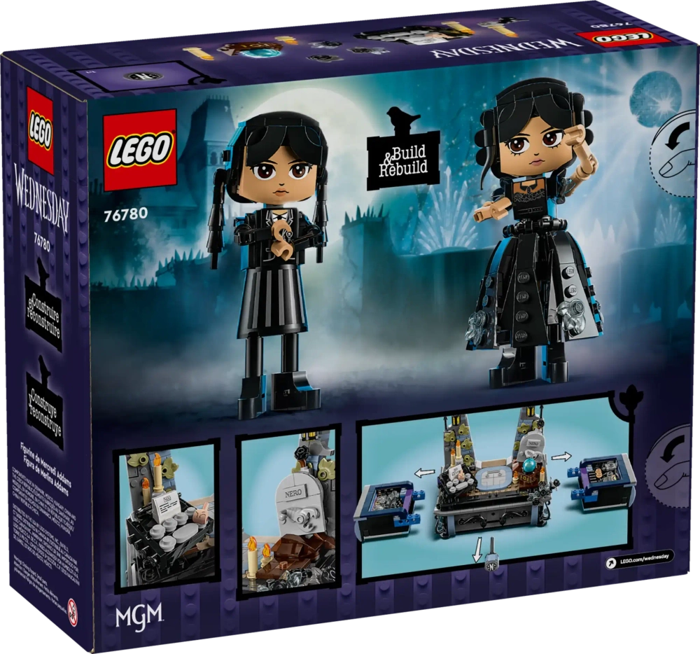 Конструктор LEGO Wednesday 76780 Уэнздей Адамс