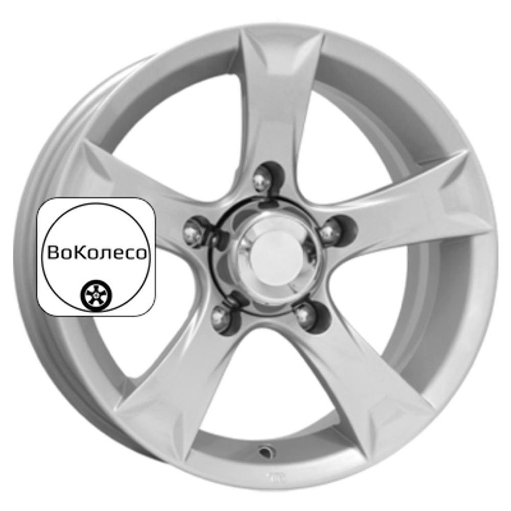 6,5x15/5x139,7 ET5 D110,1 Триал (КС621) Дарк платинум K&K