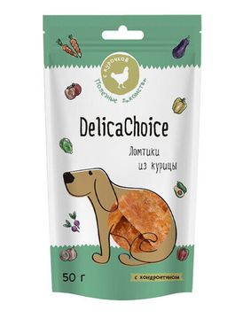 DelicaChoice Лакомство для собак "Ломтики из курицы"