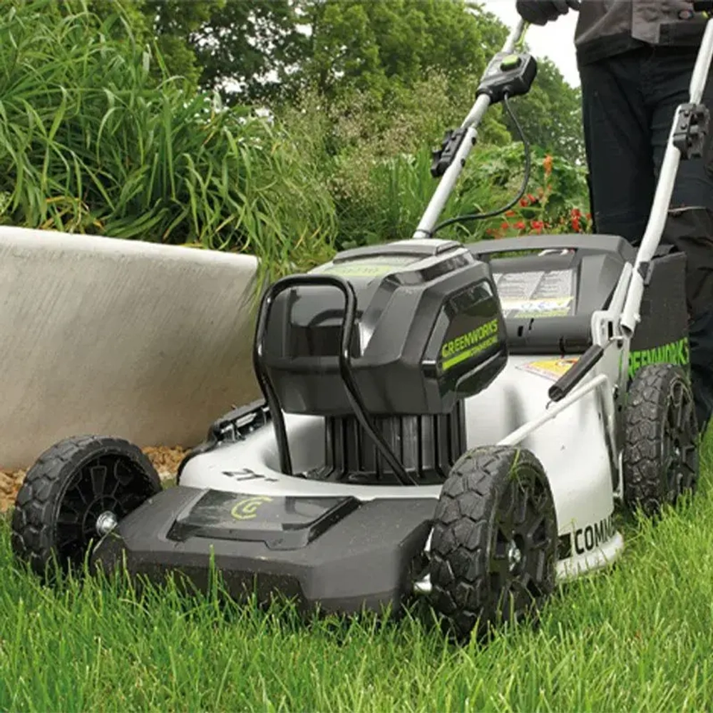 Аккумуляторная газонокосилка Greenworks GD82LM51 82V (без АКБ и ЗУ) 2502007