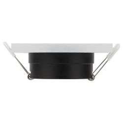 Светильник встраиваемый декоративный ЭРА DK91 WH/BK под лампу MR16 GU5.3 белый/черный | Декоративные встраиваемые светильники