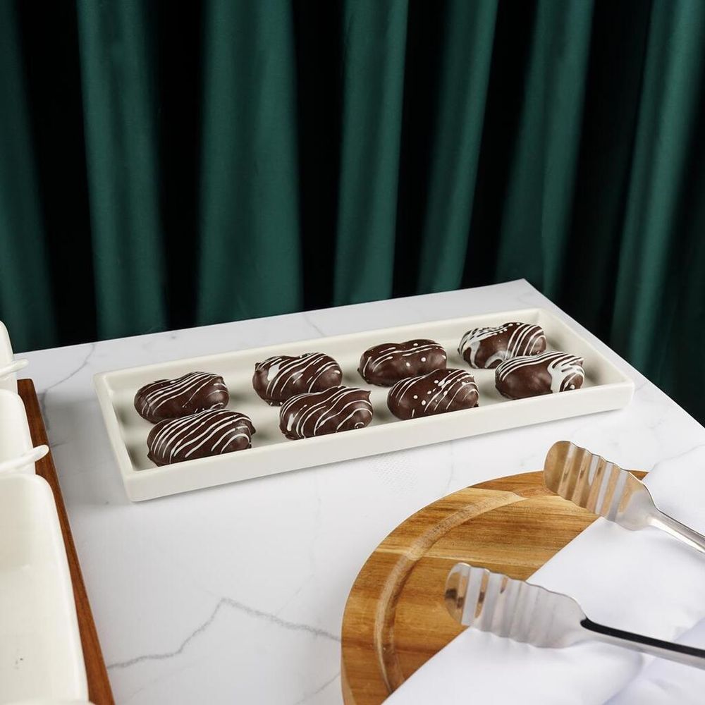 Блюдо прямоугольное 33*12,5 см h2,5 см   P.L. [3]