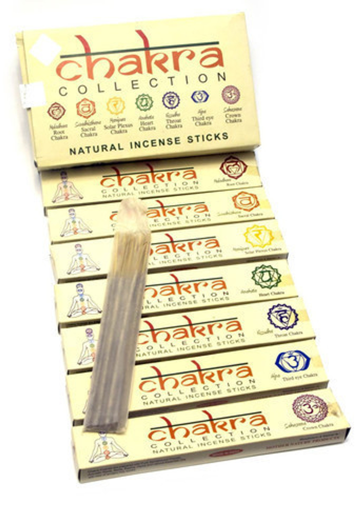 Chakra collection Благовоние-масала Активизация 7 Чакр, набор 7 шт по 15 г