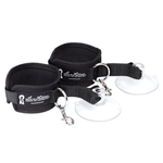 Наручники с присосками Sexy Suction (Цвет: черный)