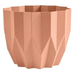 Кашпо "Геометрия" (0,8л.) Цв. Персиковый (Арт. КШ-4116)