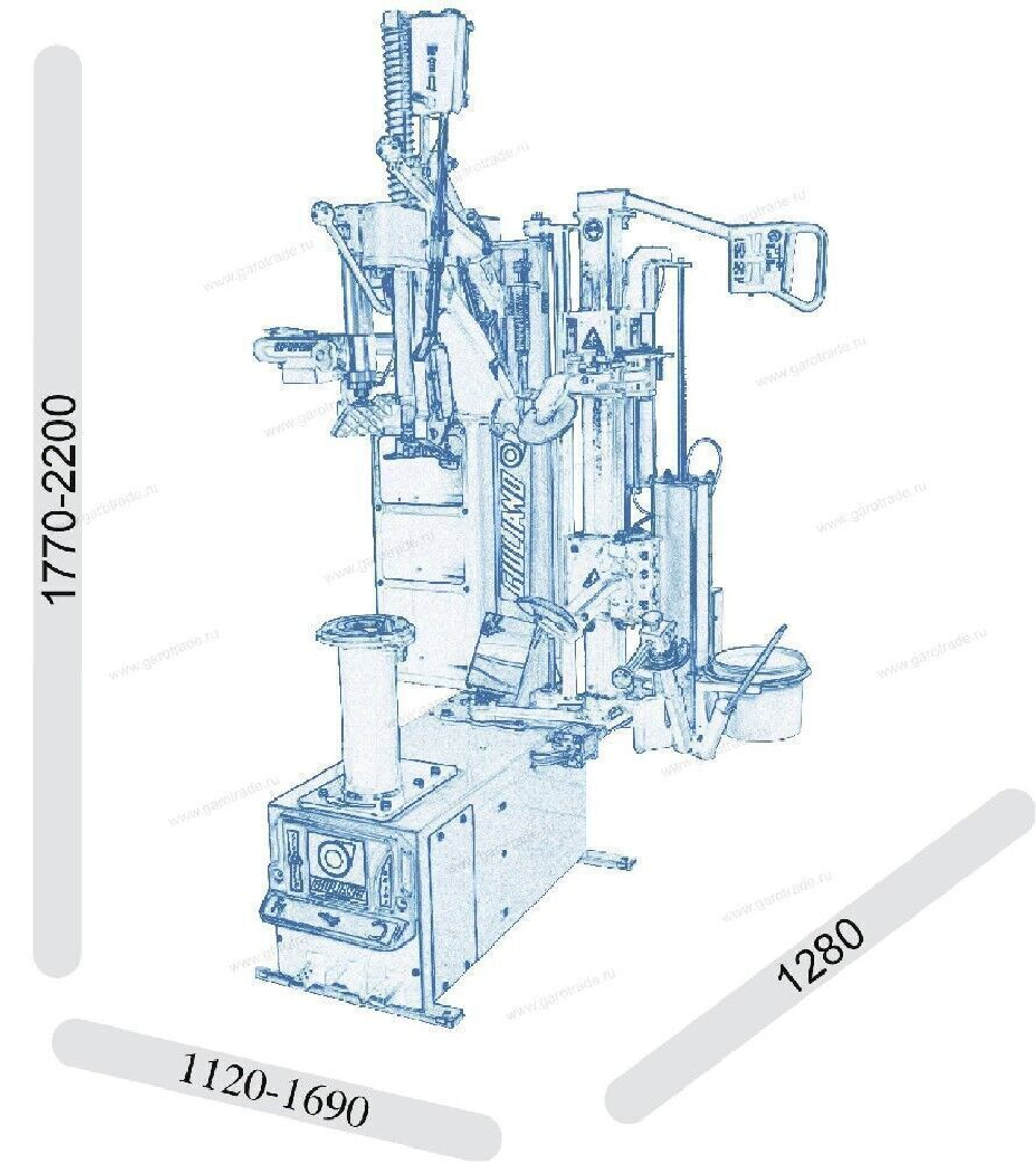 Автоматический шиномонтажный станок S121 Giuliano