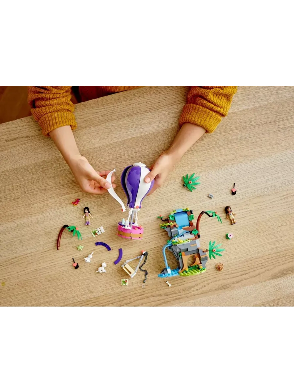 Конструктор Friends - Джунгли: Спасение тигра