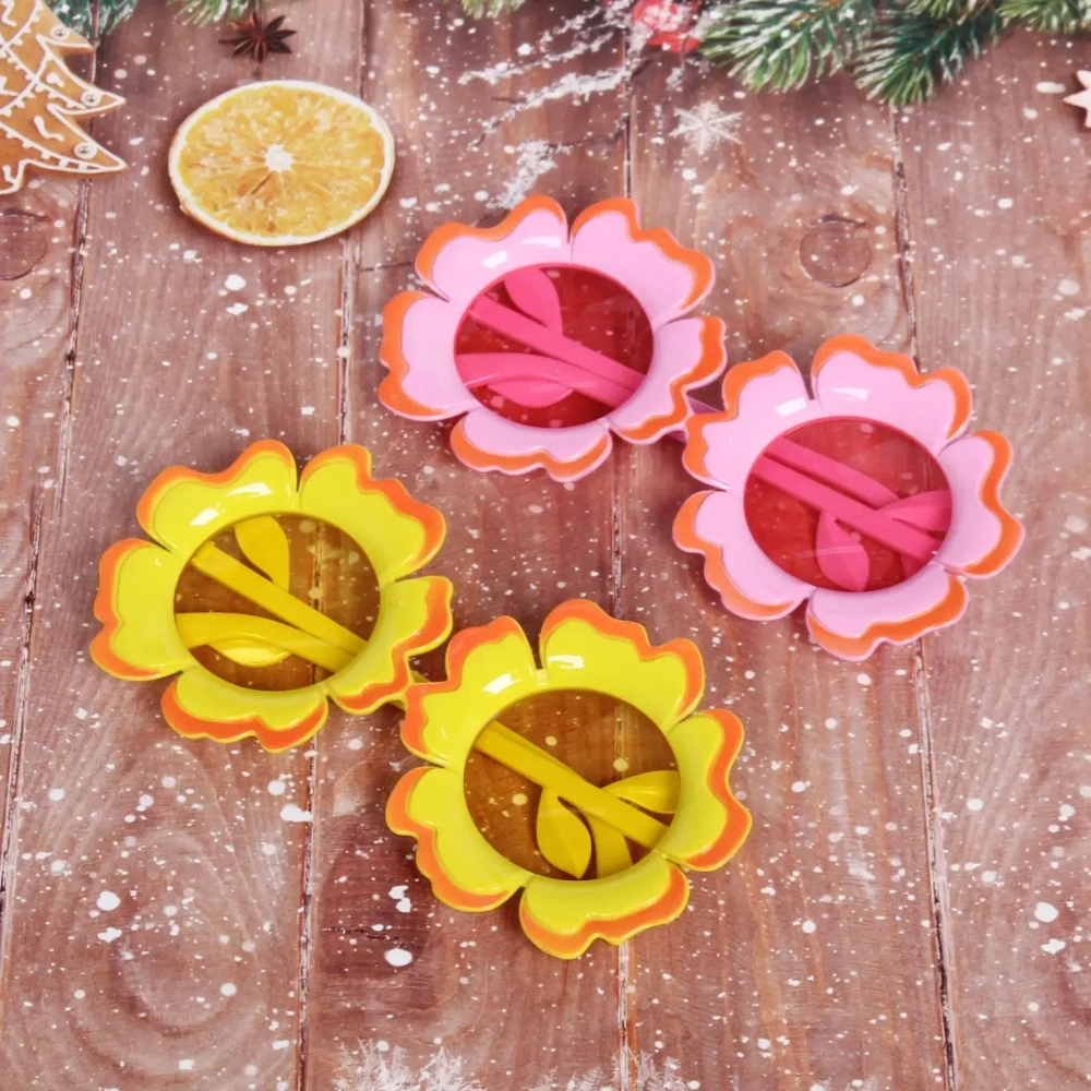 Очки карнавальные «Цветочки», в ассортименте