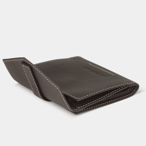 Кошелек женский Tresor из кожи теленка, темно-коричневого цвета