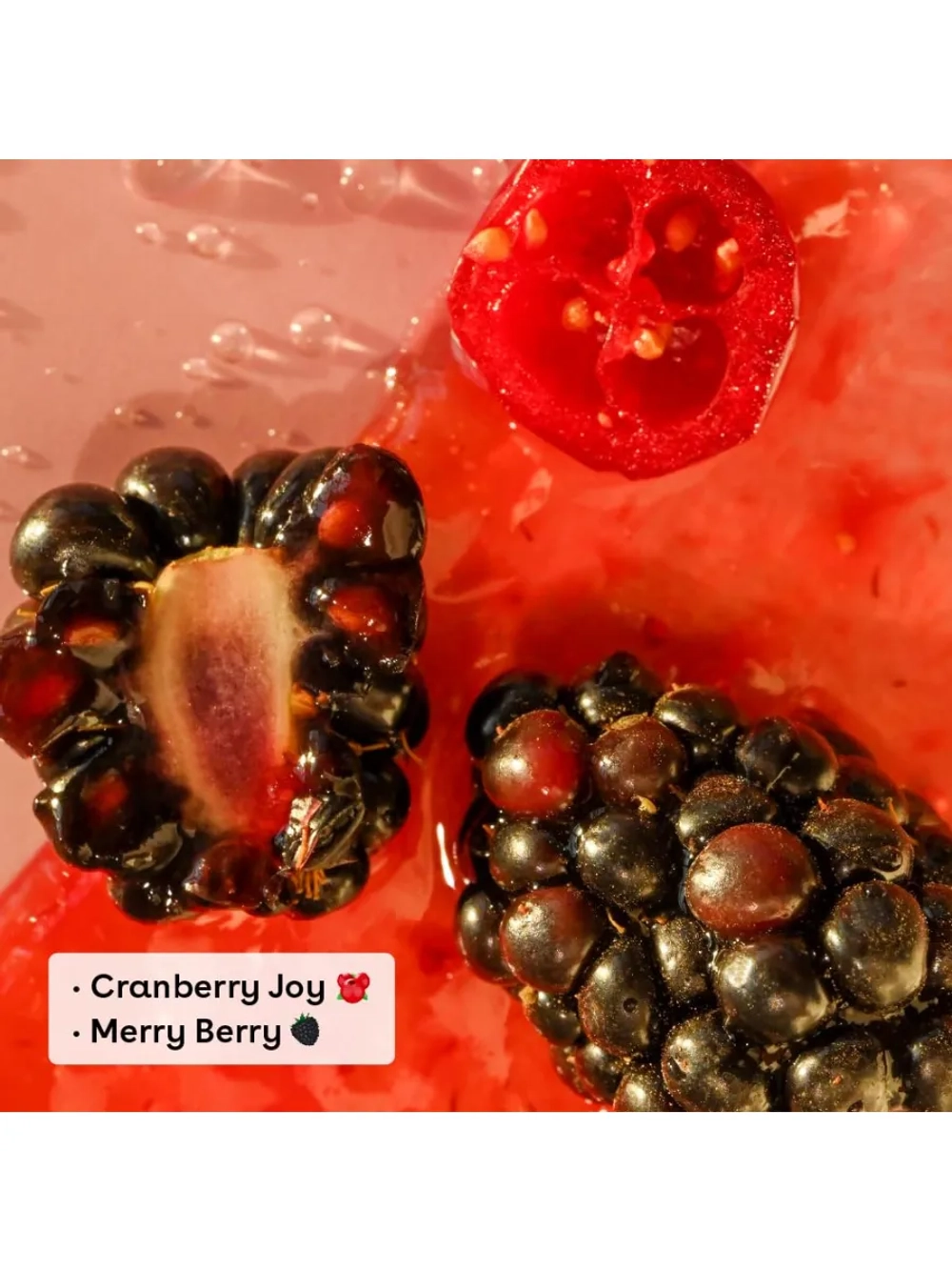 Бальзам для губ 2 клюква и ягоды