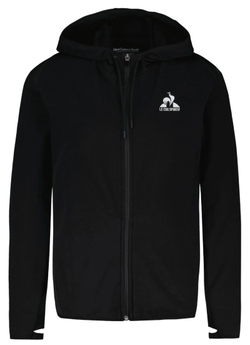 Женская теннисная куртка Le Coq Sportif Training LF Full Zip Hoody N°3 W - black