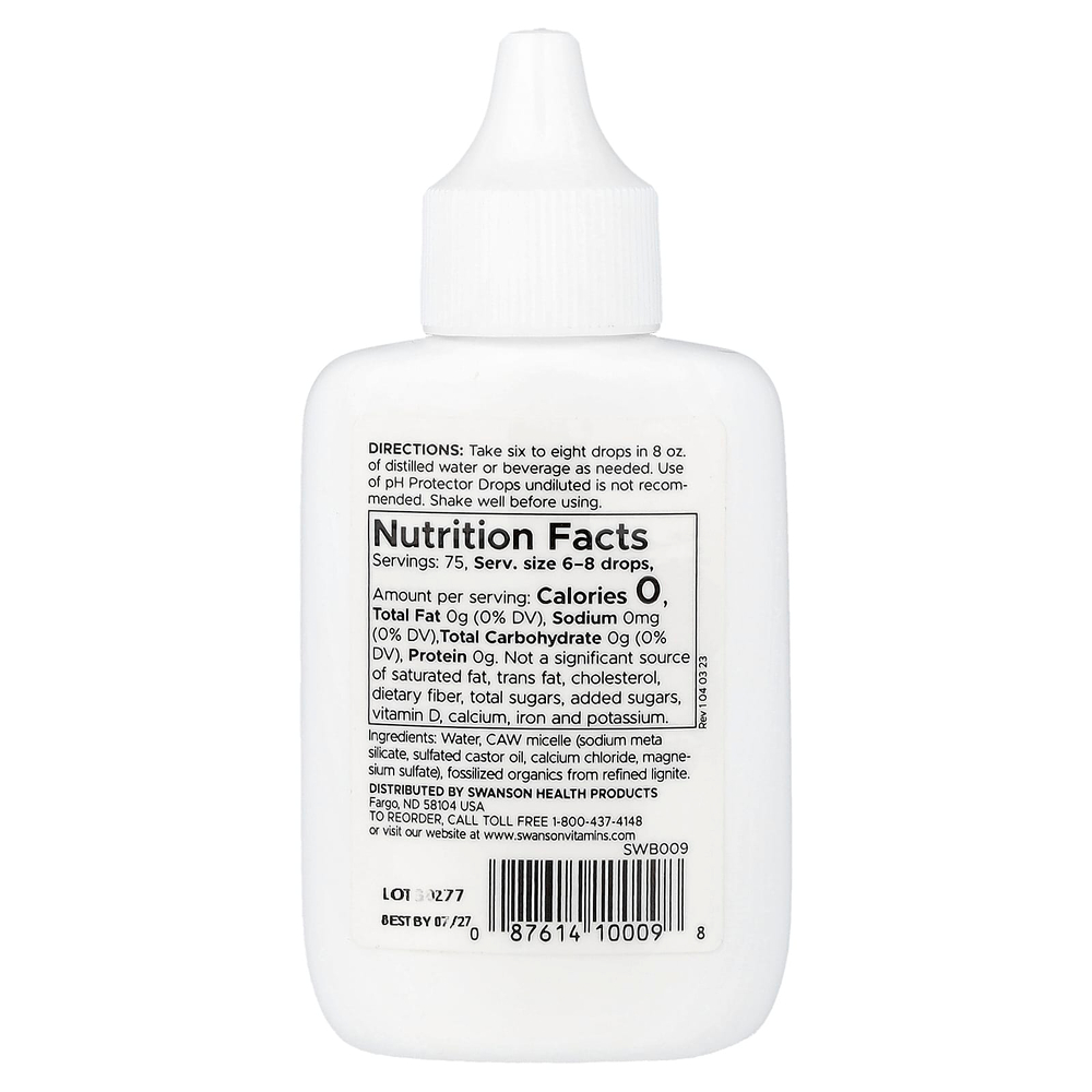 Swanson Vitamins, Alkaline Booster, капли для защиты pH, 37,5 мл (1,25 жидк. унц.)
