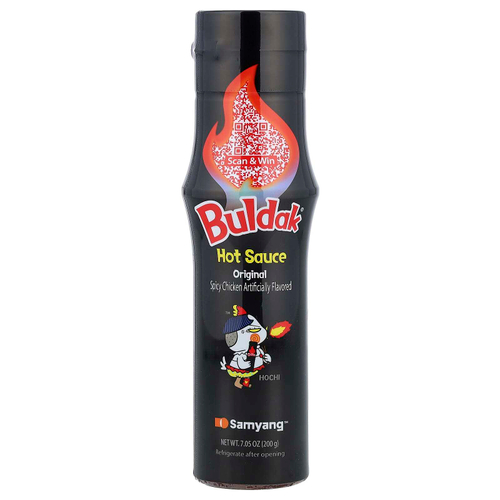 Buldak, Buldak®, острый соус, для курицы, оригинальный вкус, 200 г (7,05 унции)