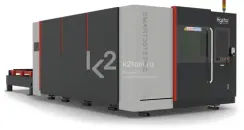 Лазерный станок HGTECH SMART4015PRO с защитной кабиной и сменным столом для резки листов металла