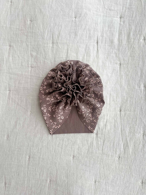 Тюрбан лапша в цветочек, Сирень