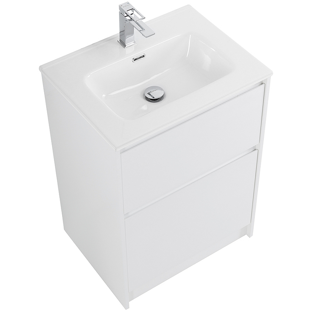 Тумба под раковину BelBagno Kraft 60 KRAFT-600-2C-PIA-BO Bianco Opaco