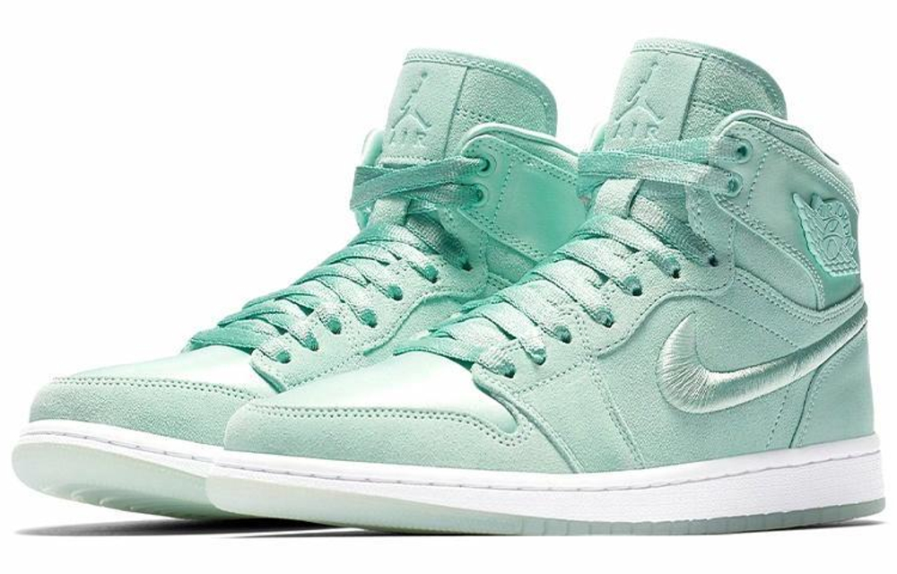 Кроссовки Jordan Air Jordan 1 Retro High Season Of Her Mint Foam (Женская размерная сетка)