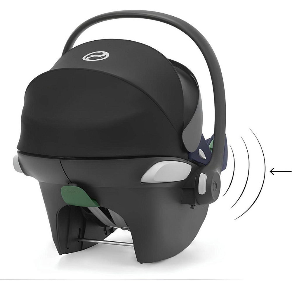 Коляска Carrello Vector CRL-6550 и автокресло Cybex Aton B2 Bay Blue 3 в 1 Cupcake Beige