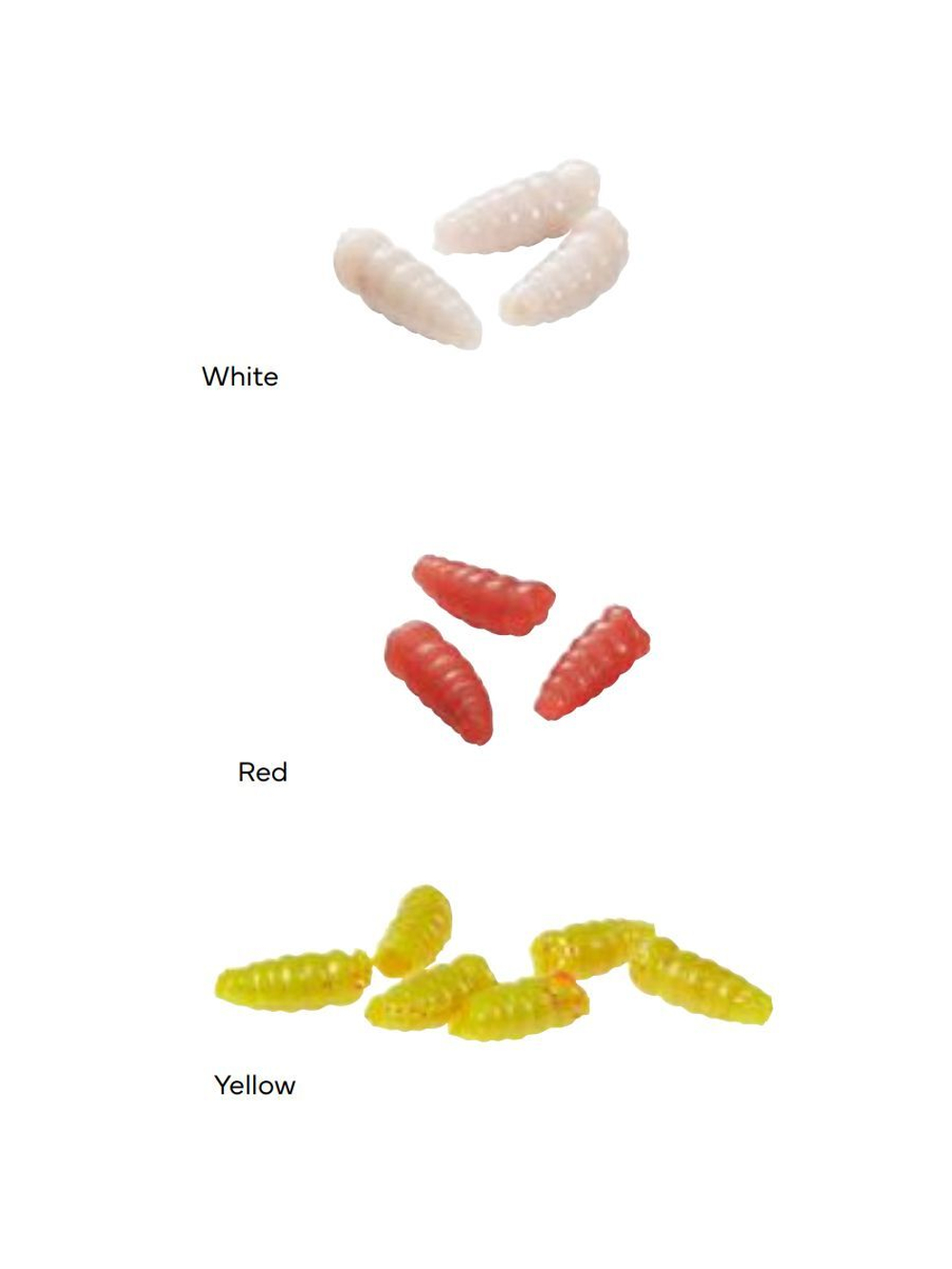 Приманка мягкая опарыш Berkley PowerBait Micro Power Maggot, 1 см, 110 шт, White