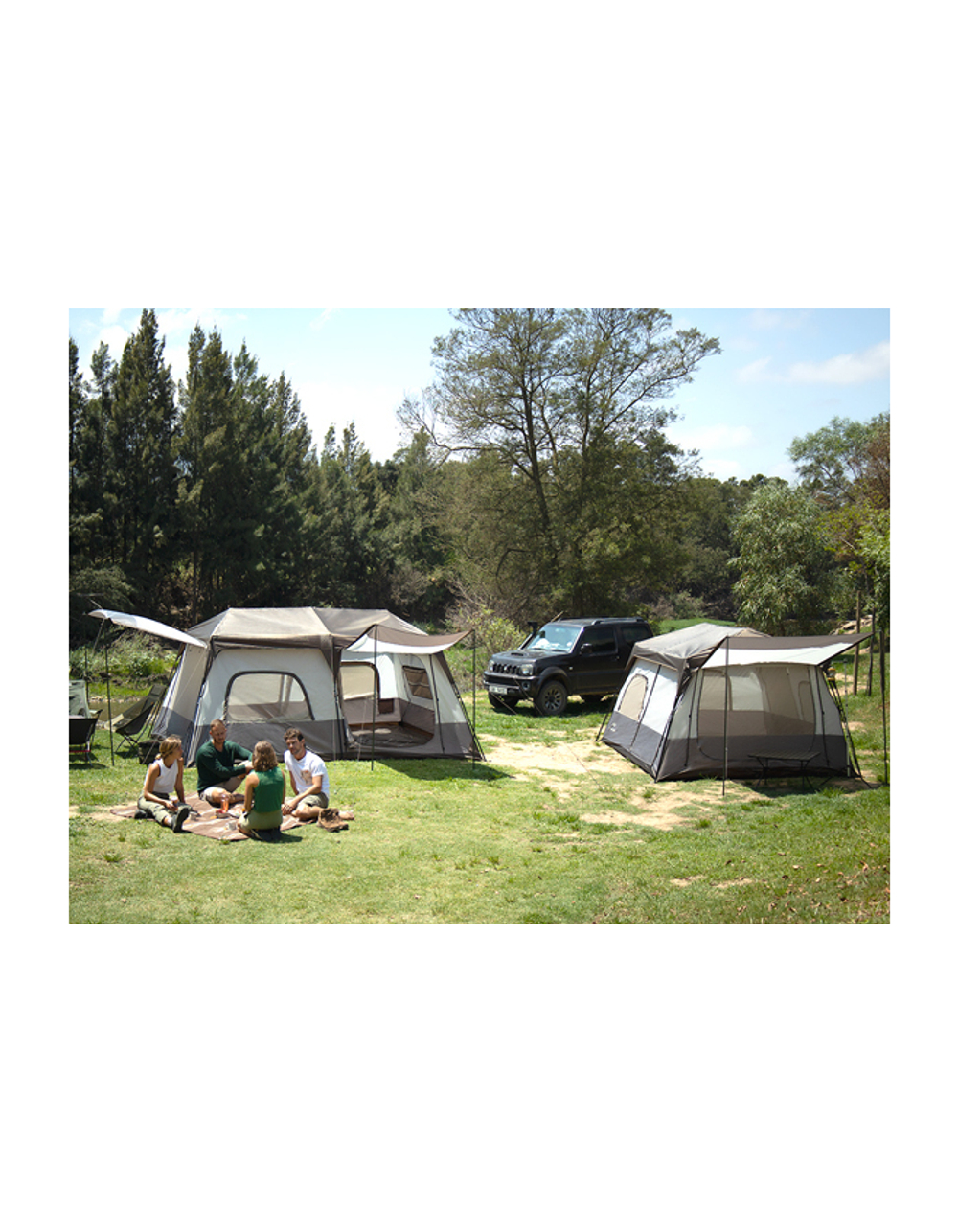 Палатка Naturehike Cape 8.3 быстросборная, серая