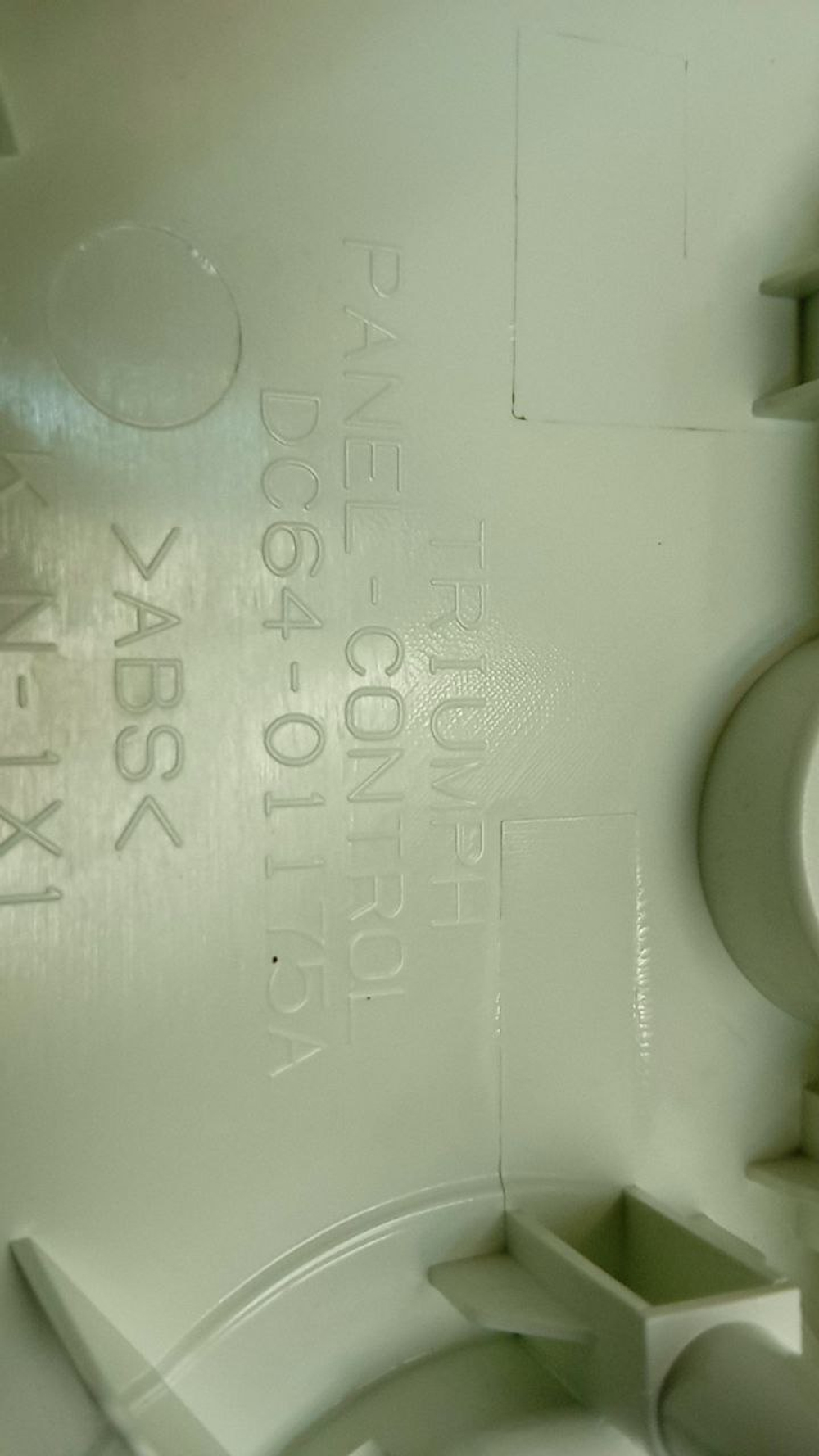 WF-S1061 кт3 Передняя панель для стиральных машин Samsung DC64-01175A б/у