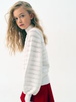 Джемпер для девочки AT1215 белый